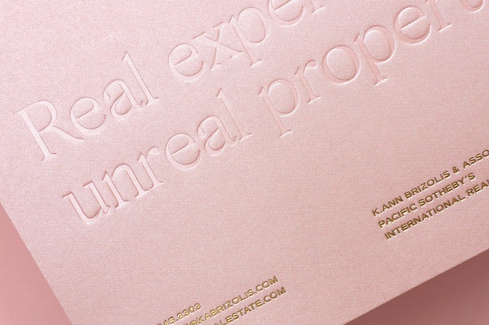 JENNIFER Corporate Design - Mindsparkle Mag Mubien Studio designed the branding for JENNIFER, a San Diego luxury residential real estate agent working for Pacific Sotheby's and specializing in areas of Rancho Santa Fe, Del Mar, Solana Beach, and La Jolla. #logo #packaging #identity #branding #design #color #photography #graphic #design #gallery #blog #project #mindsparkle #mag #beautiful #portfolio #designer