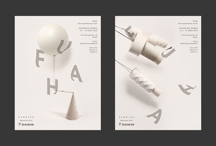 FUHA by Tomomi Maezawa #typography #poster #print
