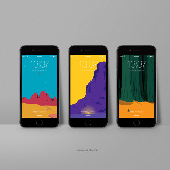 iPhone Wallpapers - In Space? Poster Series by Aleksandar Papez - Buy on Etsy http://etsy.me/1K9XwIK #planet #space #universe #wallpaper