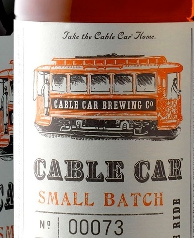 Cable Car Beer #packaging #beer #identity