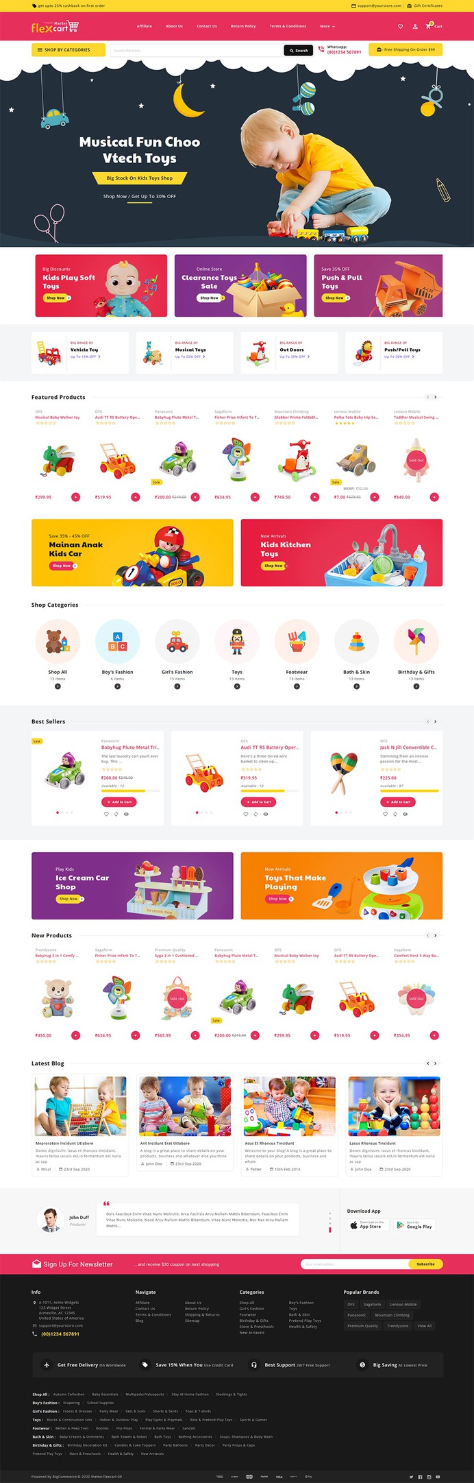 Flex Cart - Stencil BigCommerce Multi-Purpose Responsive Theme | TemplateTrip