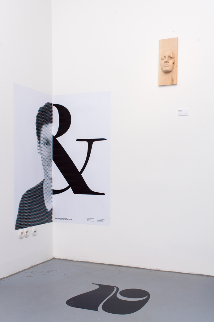 Type and Face berlin typography exhibition art filip triner bertram landwerlin design inspiration designblog www.mindsparklemag.com