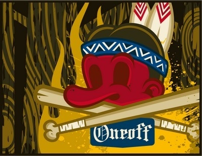 Oneoff Nation #baseball #logo #indians #oneoff