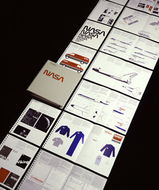 NASA Brand #logotype #branding #nasa #richard #danne #brand