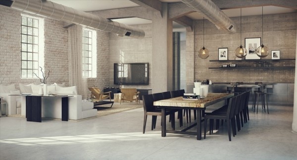 industrial lofts inspiration studio aiko 5 #design #interiors #home