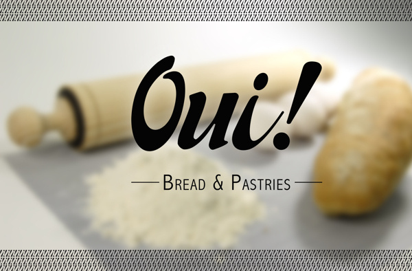 Oui! Bread & Pastries #page #stationary #packaging #design #& #oui #pastries #direction #corporate #brand #p #identity #for #art #web #bread