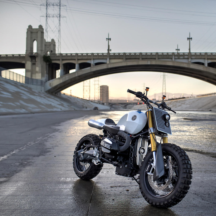 A BMW R NINET BUILT BY JSK CUSTOM DESIGN #moto