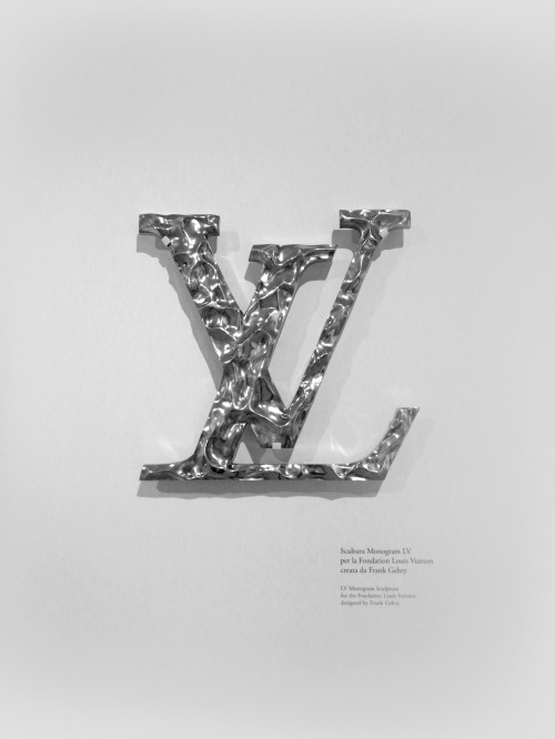 VCE _LV Monogram Sculpture for the Fondation Louis Vuitton designed by Frank Gehry PHOTOGRAPHIE © [ catrin mackowski]