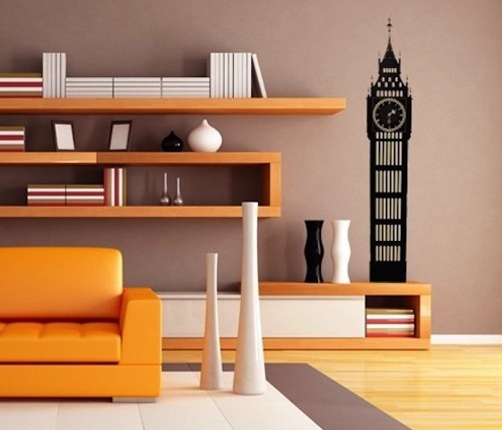 Big Ben Decal Wall Clock #decal #sticker #gadget #home