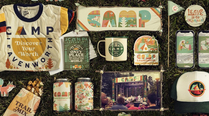 Camp Leavenworth Festival | Whiskey Design