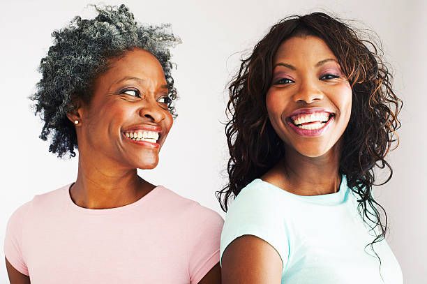 Happy Mother and Daughter