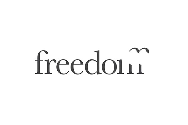 logo design idea #480: Freedom logo designed by The Chase #logo