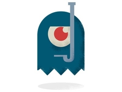 Dribbble - Snorkeling Ghost by Jeff Oehmen #branding #jeff #design #illustration #identity #oehmen