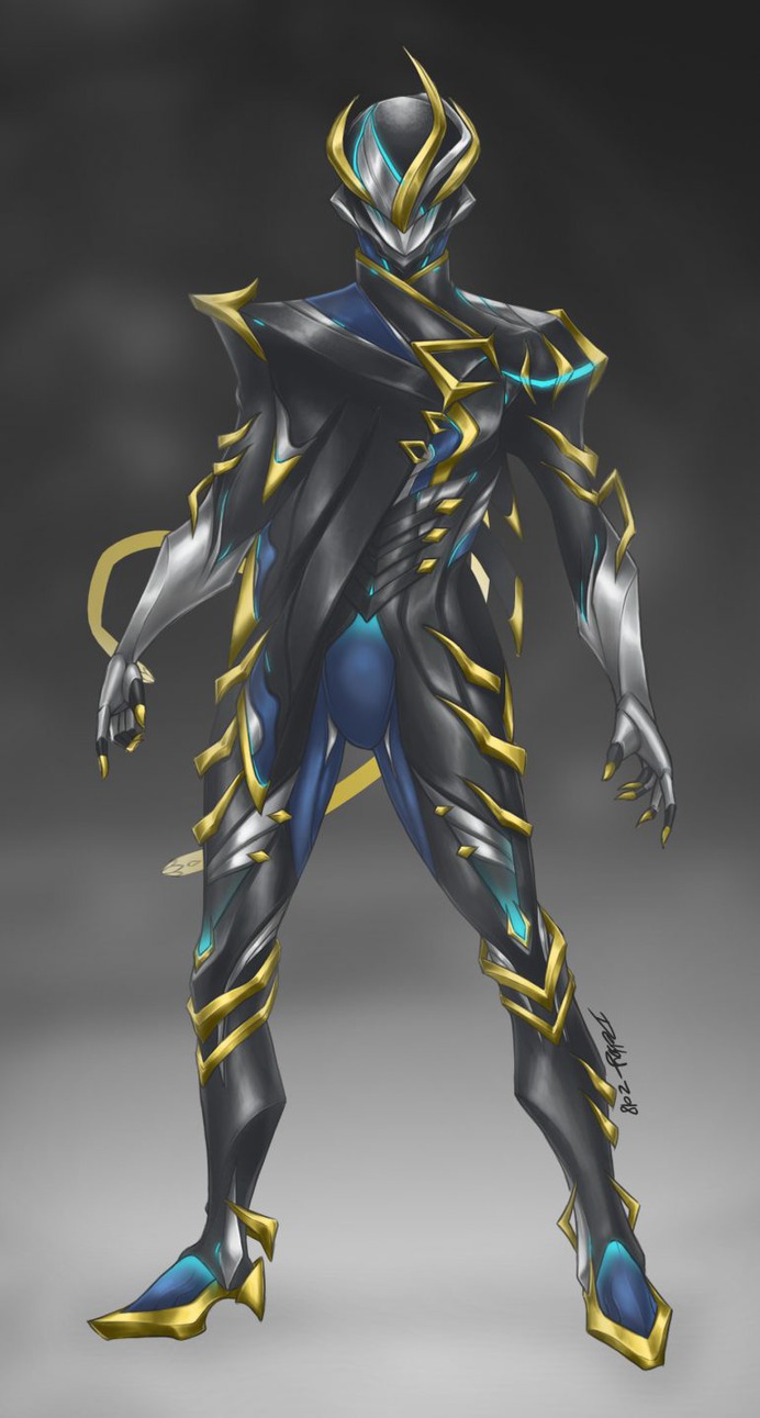 "Mesa Prime" Concept Fanart – Warframe, Debby & Art
