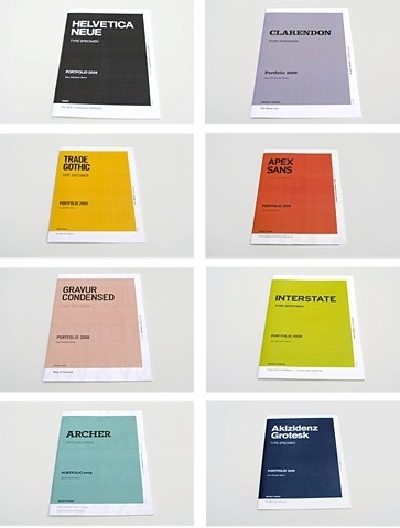 FFFFOUND! | 2009: Type Specimen Portfolio :: Typography Served #design #graphic