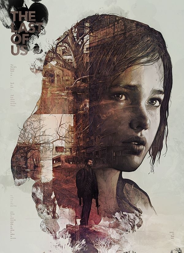 The Last of Us by StudioKxx Krzysztof Domaradzki #game #paint #texure
