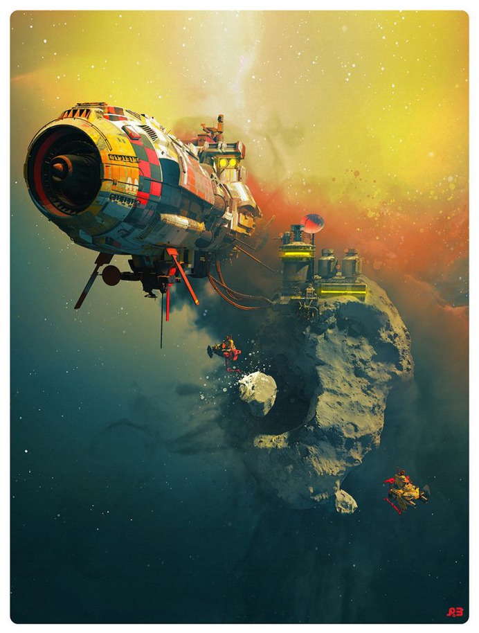 FOSS STATION 77 by pascalblanche