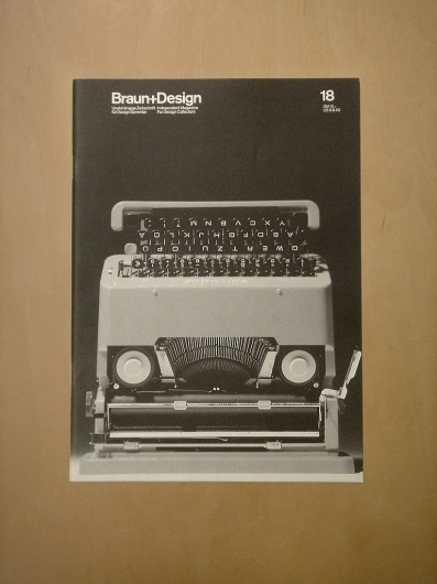 Braun+Design 18 (via Alphanumeric.) #products #design #graphic #des #braun #magazine
