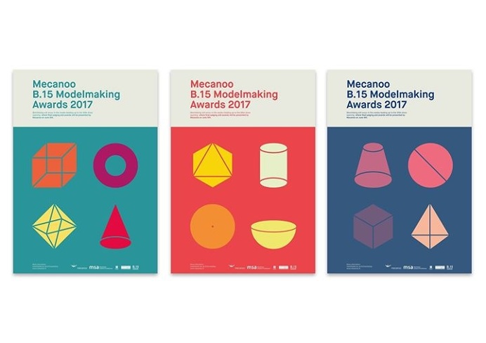 B.15 Modelmaking Awards graphics for The University of Manchester Manchester Metropolitan University by Eliano Felicio#architecture #graphic