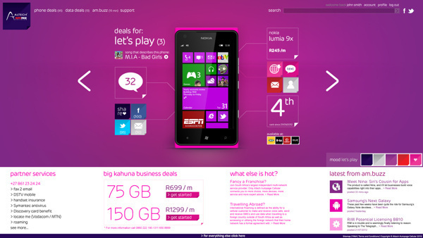 Digital design for website, phone and tablet app. #pink #design #mobile #tablet
