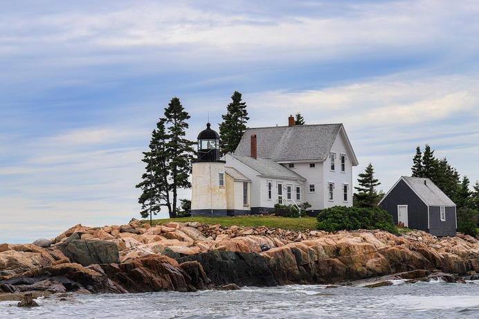Winter Harbor Lighthouse - Mark Island, Maine