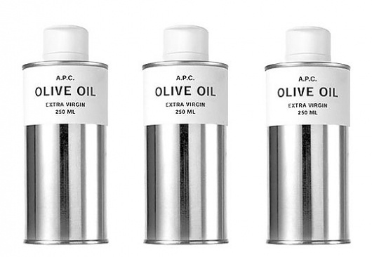 A.P.C. Olive Oil | Selectism.com #branding