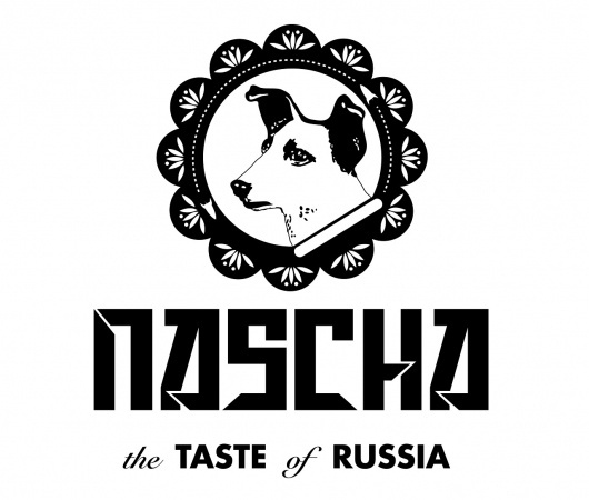 Nascha Logo, Astronaut Dog #astronaut #russia #laika #logo #dog