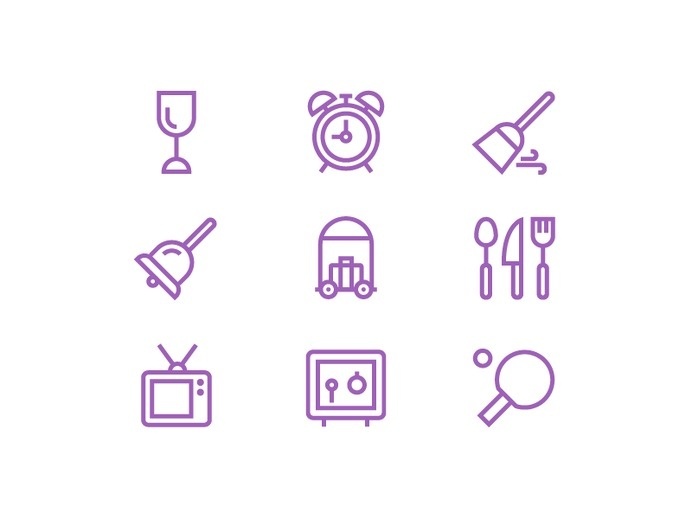 Hotel Icons