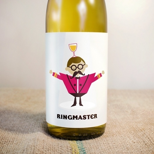 Vancouver Graphic Designer and Photographer #white #circus #wine #ringmaster #moustache