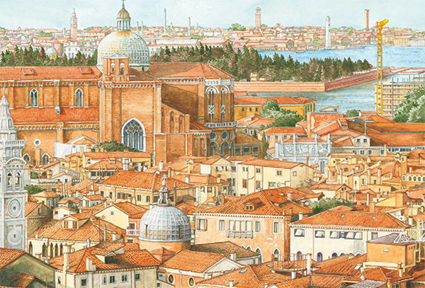 Louis Vuitton "Venice" by Jirô Taniguchi #art