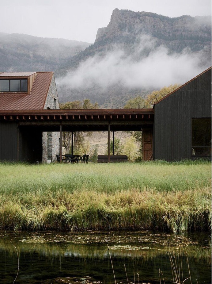 Ishawooa Mesa Ranch in Wyoming / Lake Flato Architects