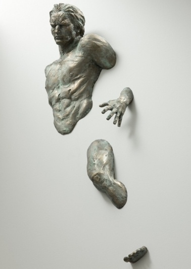 Colossal | An art and design blog. #statue #wall #free