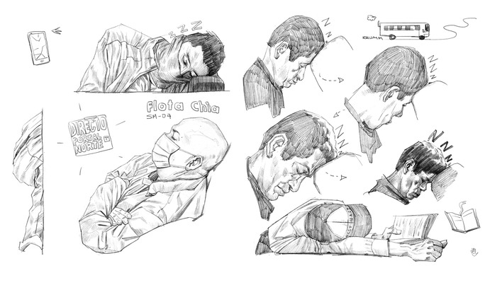 dibujo draw graphite ILLUSTRATION  ilustracion people personas sketch sketchbook sketchbook2021