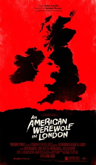 Mondo: The Archive | Olly Moss An American Werewolf in London, 2011 #movie #poster