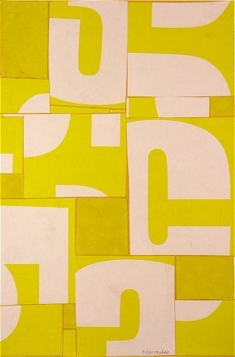 cecil touchon | contemporary art #touchon #cecil #yellow #typography
