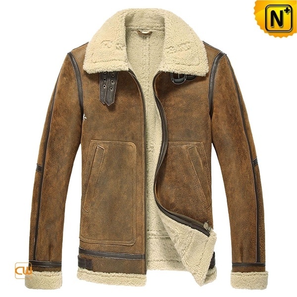 B-3 Sheepskin Bomber Jacket #sheepskin #3 #jacket #bomber