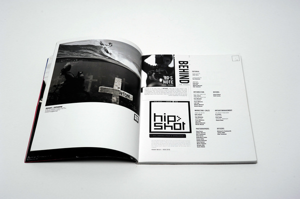 Hip Shot Magazine on Editorial Design Served #layout #design #magazine