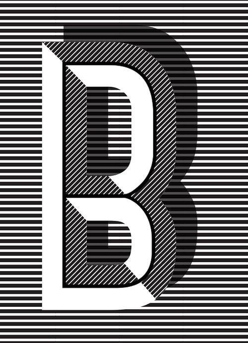 Say Hello To Great Typography -30 Examples - 7 - Pelfind #and #white #black #deco