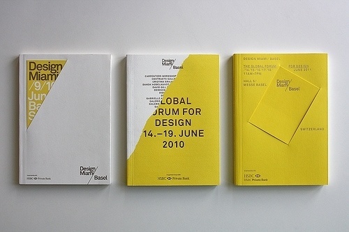 » Exhibition catalogues for Design Miami Basel 2009, 2010, 2011 by Madethought Flickrgraphics #design #graphic #book #cover #typography
