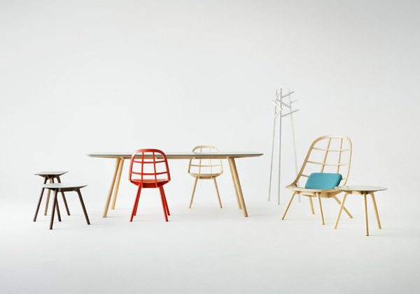 nadia furniture collection by jin kuramoto for matsuso T #wood