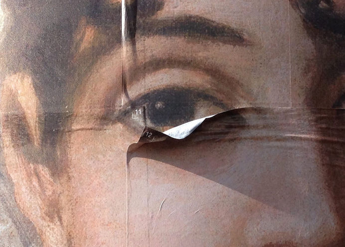 eye, paint