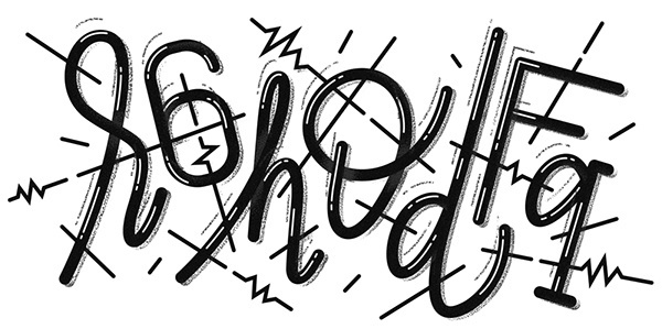 ReCaptcha on Behance #lettering #direction #illustration #art #typography