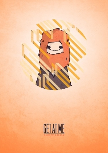 iamwillierussell #vector #orange #at #me #illustration #scared #get