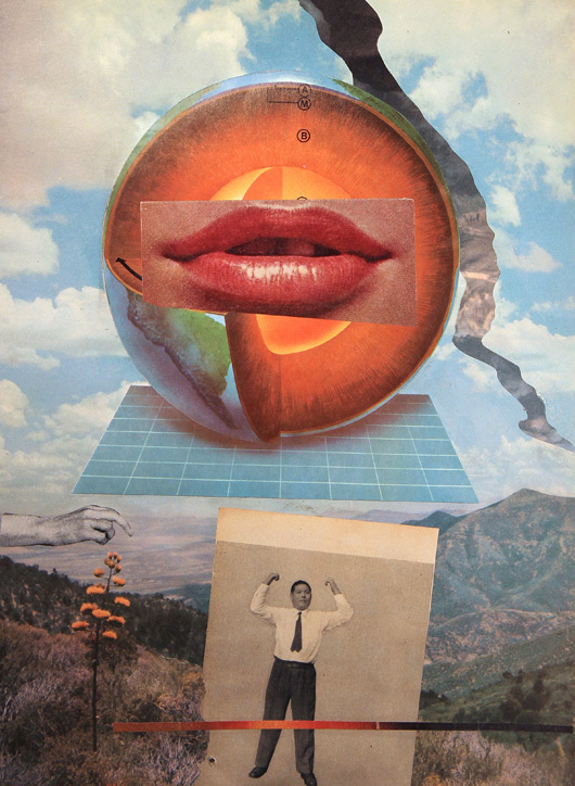 nuncalosabre. Collages | ©Charles Wilkin #clouds #bizarre #lips #design #illustration #crazy #art #surreal #collage #weird