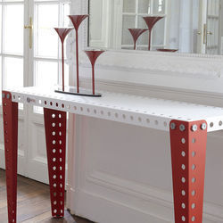 Bygg vilka möbler du vill med Meccano Home - Uppskalad version av metallbyggsatsen | Tjock / Hemmet #meccano #home