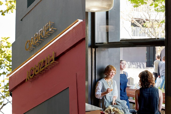 Gabriel Cafe Branding - Mindsparkle Mag Pop & Pac Studio designed Gabriel Cafe Branding. Gabriel is ingrained with a rich history; within its fabric are many wonderful moments, meals, memories and macchiatos. #logo #packaging #identity #branding #design #color #photography #graphic #design #gallery #blog #project #mindsparkle #mag #beautiful #portfolio #designer