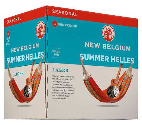 New Belgium Summer Helles #packaging #beer