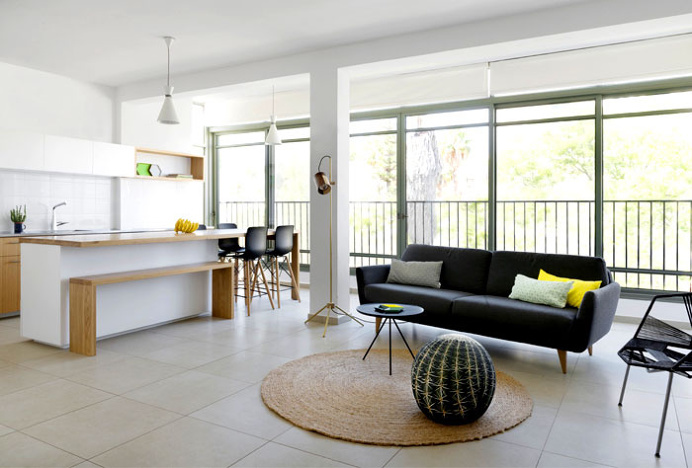 Apartment Renovation by Itai Palti - #decor, #interior, #homedecor, home decor, interior design