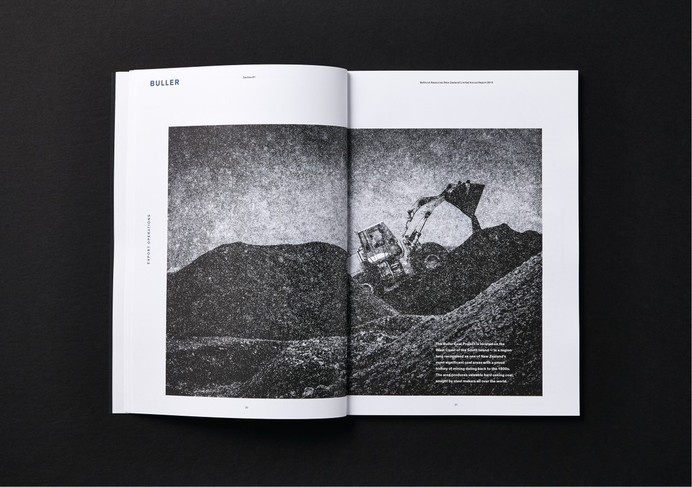 Best Awards - Saatchi & Saatchi Design Worldwide. / Bathurst Annual Report #publication #annual report #photography #layout #grid #editorial