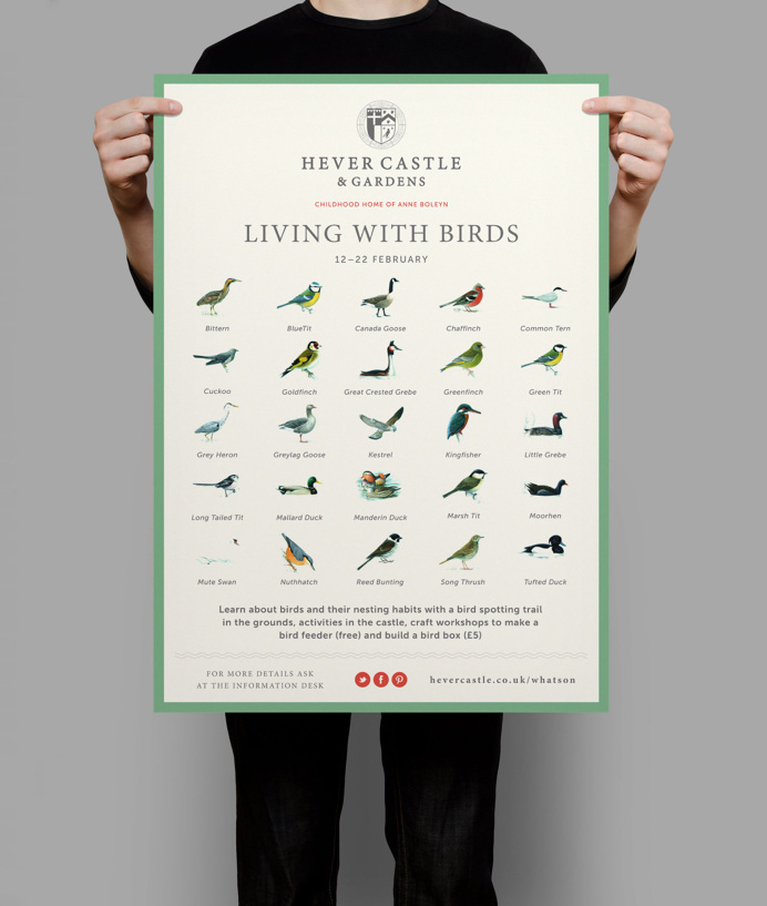 Hever Castle & Gardens Rebrand